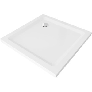 Mexen slim brodzik kwadratowy 100 x 100 cm, biały - 40101010