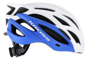 Kask rowerowy Kross Brizo rozmiar L (58-61 cm) biały fioletowy