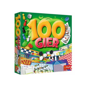 100 Gier Zestaw Klasycznych Gier Planszowych Trefl