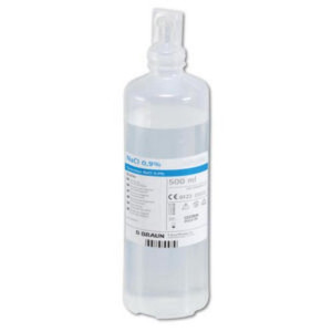 Sól fizjologiczna ECOLAV NACL 0,9% 500ML B.Braun