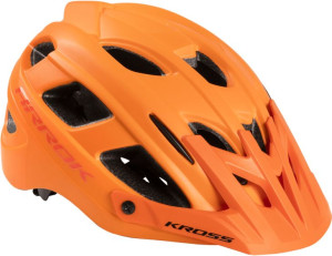 Kask rowerowy Kross Arrok rozmiar L (58-61cm) pomarańczowy