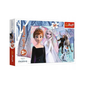 Puzzle Frozen Kraina Lodu Magiczna Kraina 30 El.