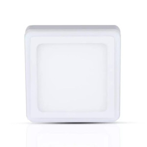 Panel LED Natynkowy V-TAC 22W Kwadrat TWIN LED VT-2209 3000K 1800lm