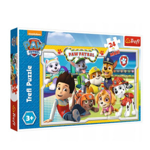 Puzzle Maxi Wesoła Drużyna Psi Patrol 24 El Trefl