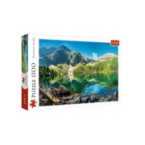 Puzzle Morskie Oko Tatry Góry Jezioro 1500el Trefl