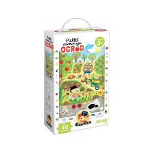 Puzzle Obserwacyjne Ogród Czuczu 40 El Czuczu 3+