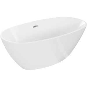 Mexen Eris wanna wolnostojąca 155 x 80 cm biała - 53441558000