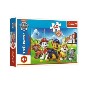 Puzzle Psi Patrol Na Polanie Ekipa 60 El. Trefl