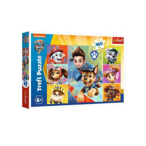 Puzzle Psi Patrol Spotkanie Psiego Patrolu 160 El