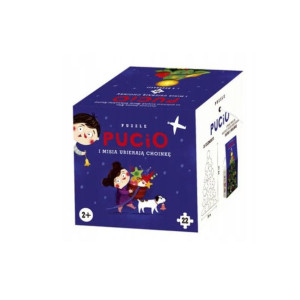 Puzzle Pucio I Misia Ubierają Choinkę Galewska-k.