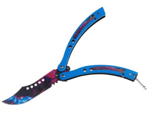 Nóż Motylkowy Treningowy Balisong Cs:go Motylek