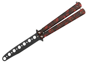 Nóż Motylkowy Treningowy Balisong Cs:go Motylek