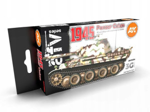 Zestaw farb 1945 Panzer colors AK11654 Interactive