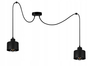 Lampa wisząca industrialna zwis pająk 2xE27