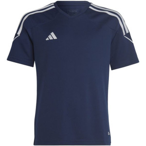 Koszulka dla dzieci adidas tiro 23 league jersey granatowa hr4618