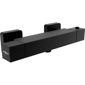 Mexen Cube termostatyczna bateria prysznicowa czarna - 77200-70