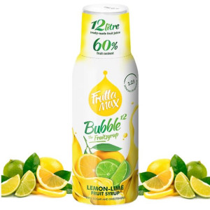 Syrop do Sodastream Cytryna Limonka FruttaMax 60% Owoców na 12 litrów !