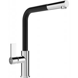 Mexen Flora bateria kuchenna chrom/czarna - 670401-07