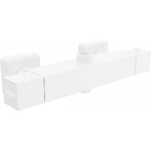 Mexen Cube termostatyczna bateria prysznicowa biała - 77250-20