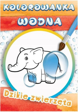 Wodna kolorowana Dzikie zwierzęta