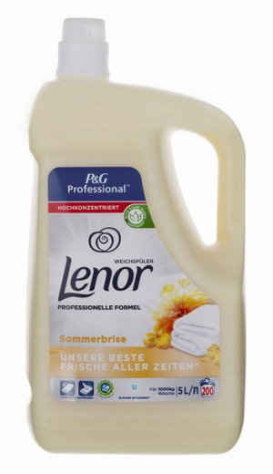 Lenor Płyn Do Płukania Summer Breeze 5L 200 pr