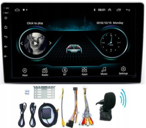 Radio Samochodowe 2DIN 9''Android 10 RDS WIFI ISO