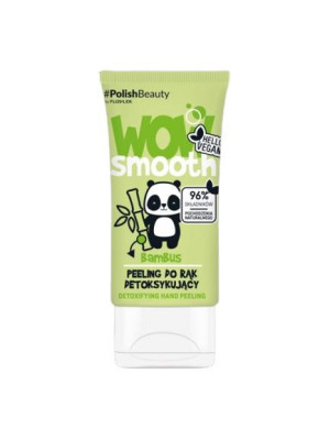 Floslek WOW SMOOTH! Peeling do rąk detoksykujący BAMBUS - 50 g
