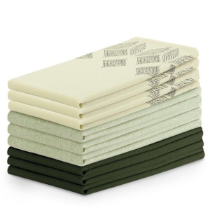 AmeliaHome Ścierki kuchenne bawełniane 9PACK 50X70