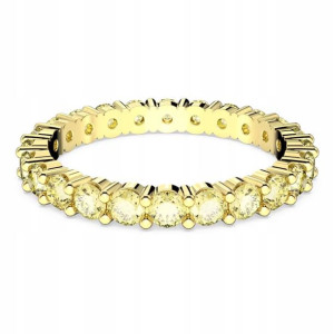 SWAROVSKI - Pierścionek Matrix Yellow GOS r. 52