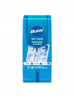 Chusteczki mokre Buzzy windows&glass 48szt.