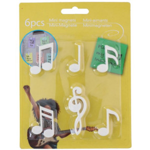 Magnesy na lodówkę nutki, muzyczne, mini magnes