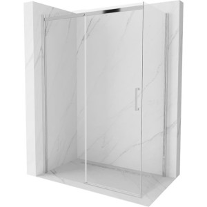 Mexen Omega kabina prysznicowa rozsuwana 150 x 70 cm, transparent, chrom -