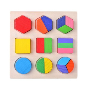 Drewniane klocki - Figury geometryczne