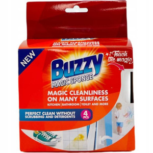Gąbka Buzzy biały