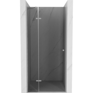 Mexen Roma drzwi prysznicowe uchylne 110 cm, grafit, chrom