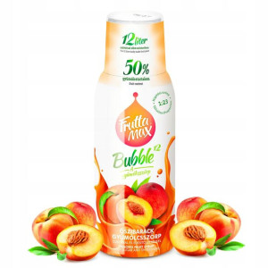 Syrop do Sodastream Brzoskwinia FruttaMax 50% Owoców na 12 litrów !