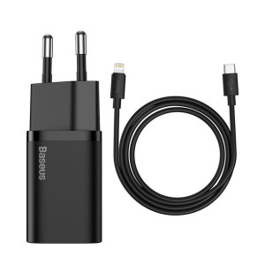 Ładowarka sieciowa Baseus Super Si Quick Charger 1C 20W z przewodem USB-C