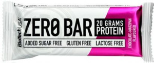biotech baton zero 50g bar CZEKOLADA-MARCEPAN