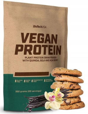 Biotech Vegan Protein 500g | Białko Roślinne Wege