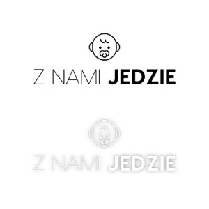 Naklejka BOBAS Z NAMI JEDZIE na samochód na auto KOLOR