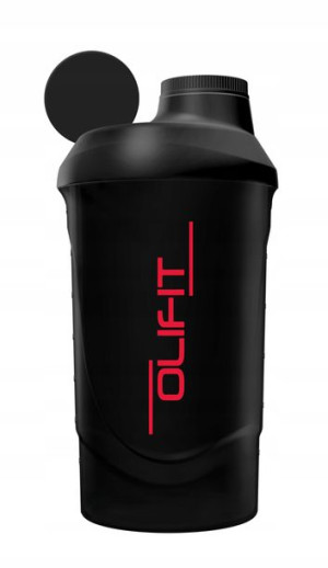 Shaker Biotech Olifit Wave 600ml Czarny