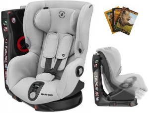 Fotelik Obrotowy Axiss 9-18kg Maxi Cosi Organizer Authentic Gray + Zeszyt