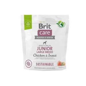 Brit Care Sustainable Junior Large Breed Chicken & Insect Karma Dla Młodych