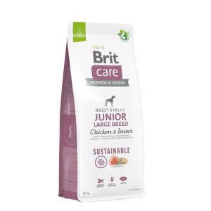 Brit Care Sustainable Junior Large Breed Chicken & Insect Karma Dla Młodych