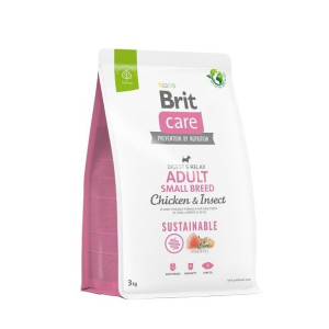 Brit Care Sustainable Adult Small Chicken & Insect Karma Dla Dorosłych Psów