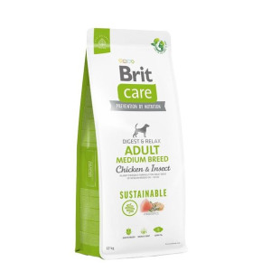 Brit Care Sustainable Adult Medium Chicken & Insect Karma Dla Dorosłych Psó