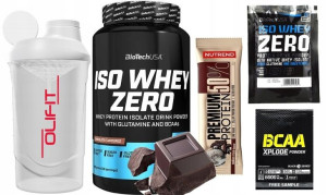 BioTech - ISO WHEY ZERO 908G BIAŁKO IZOLAT+sh+pr