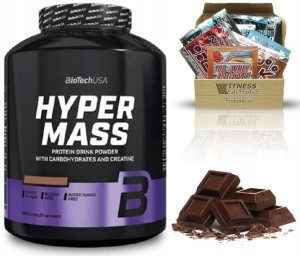 BioTech USA - HYPER MASS 4000g + gratis