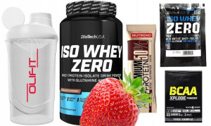 BioTech - ISO WHEY ZERO 908G BIAŁKO IZOLAT+sh+pr