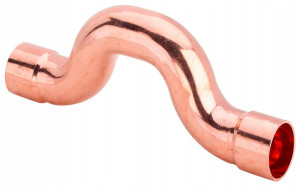 Obejście Dwukielichowe Cu Miedziane Viega Fi 22